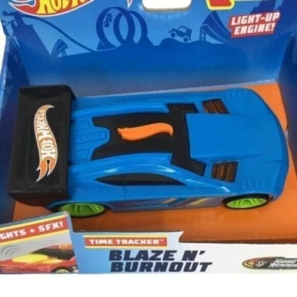Hot Wheels Blaze N' Burnout Time Tracker Light-up Engine With Sounds